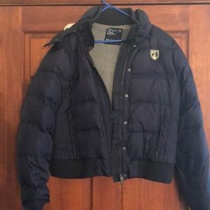 Super warm womens navy American Eagle jacket